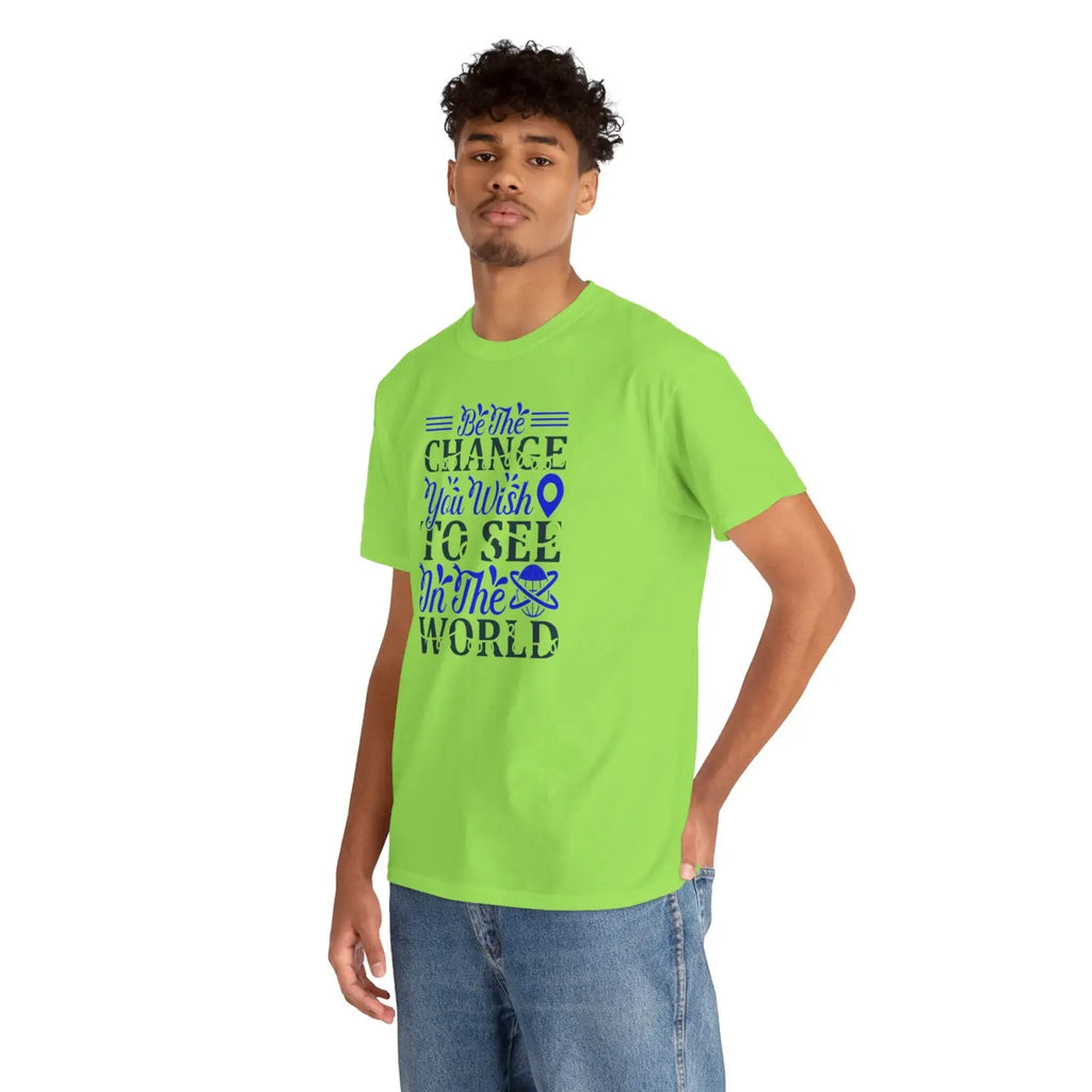 Unisex Deluxe Earth Day T Shirt - Heavy Cotton Tee - DipaliZ