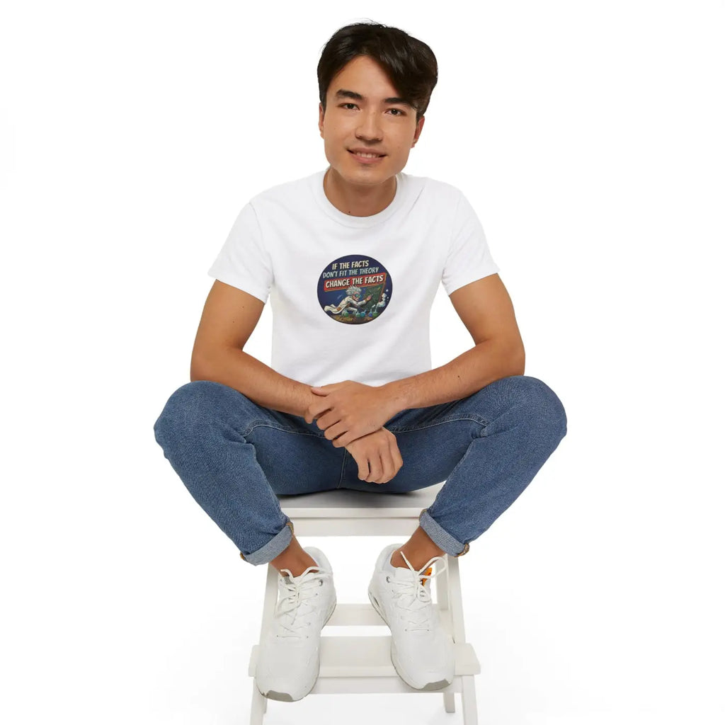 Science Tee - The Theory Changes The Facts Ultra Cotton - DipaliZ