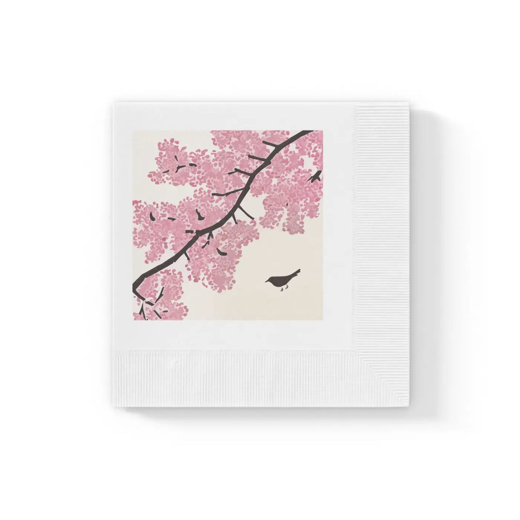 White Coined Napkins - Elegant Party Essential - DipaliZ