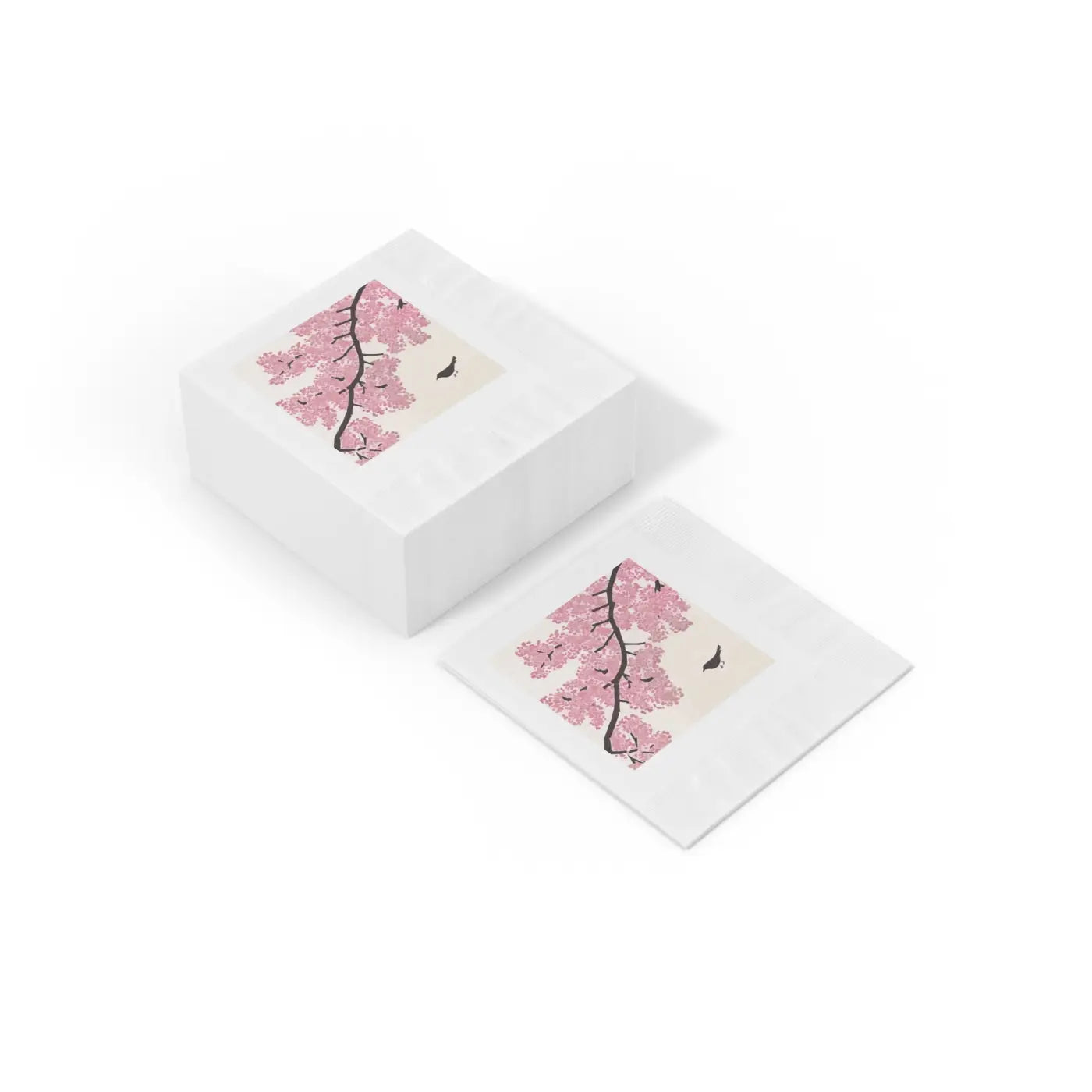 White Coined Napkins - Elegant Party Essential - DipaliZ