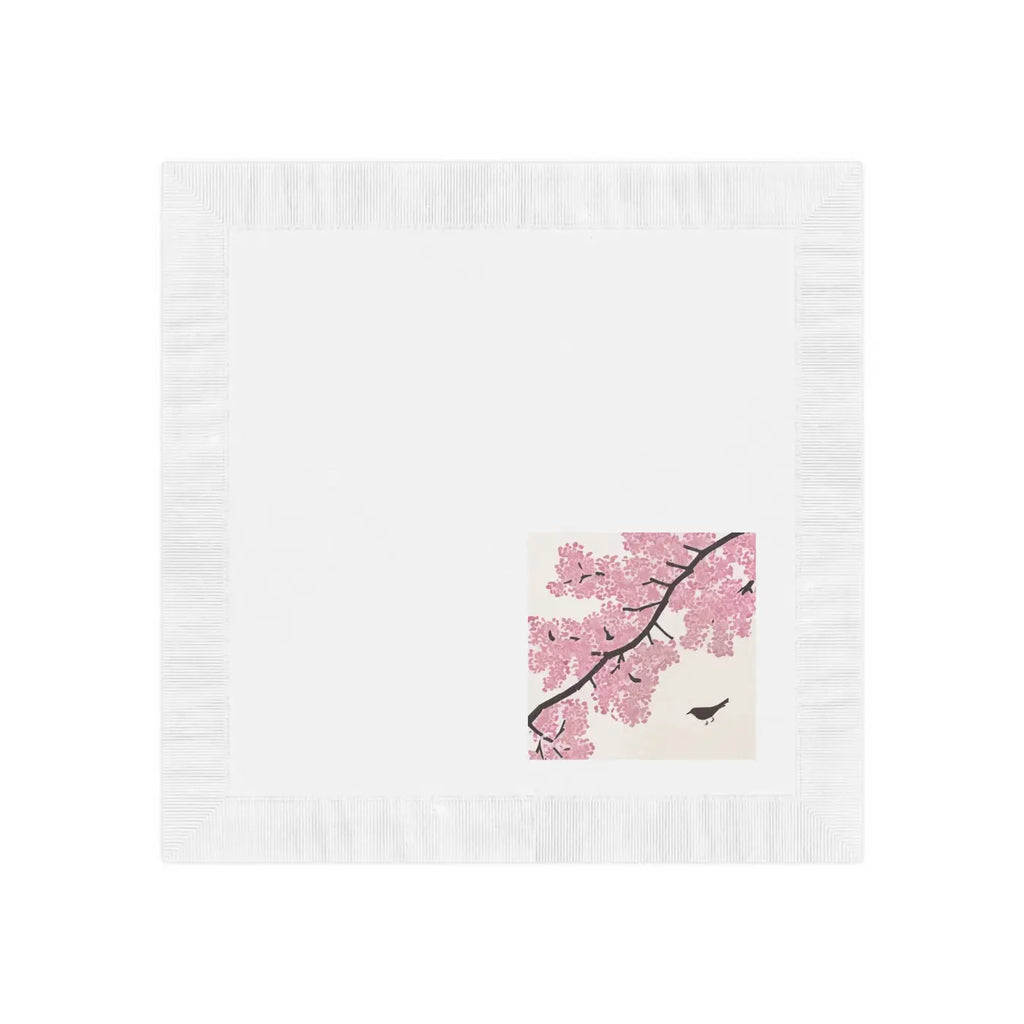 White Coined Napkins - Elegant Party Essential - DipaliZ