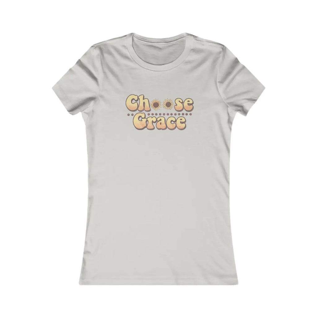 Women's Favorite Tee - Choose Grace Everyday Style - DipaliZ