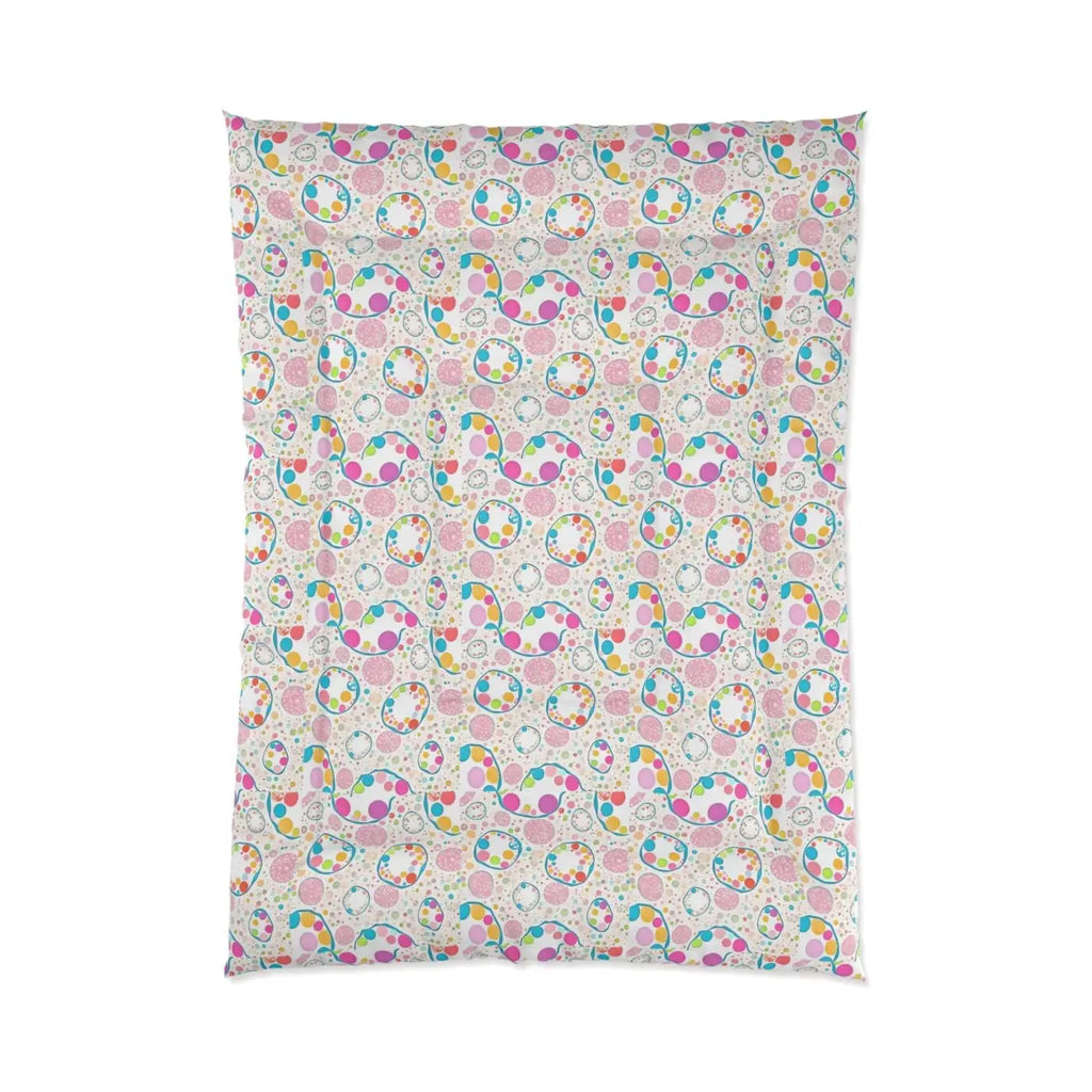 Colorful Circles Comforter - Polyester Bedding - DipaliZ