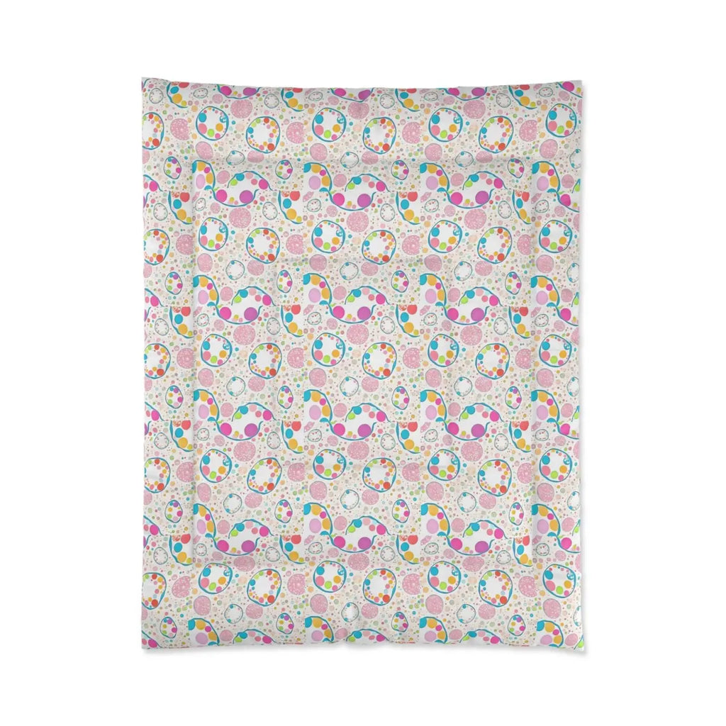 Colorful Circles Comforter - Polyester Bedding - DipaliZ