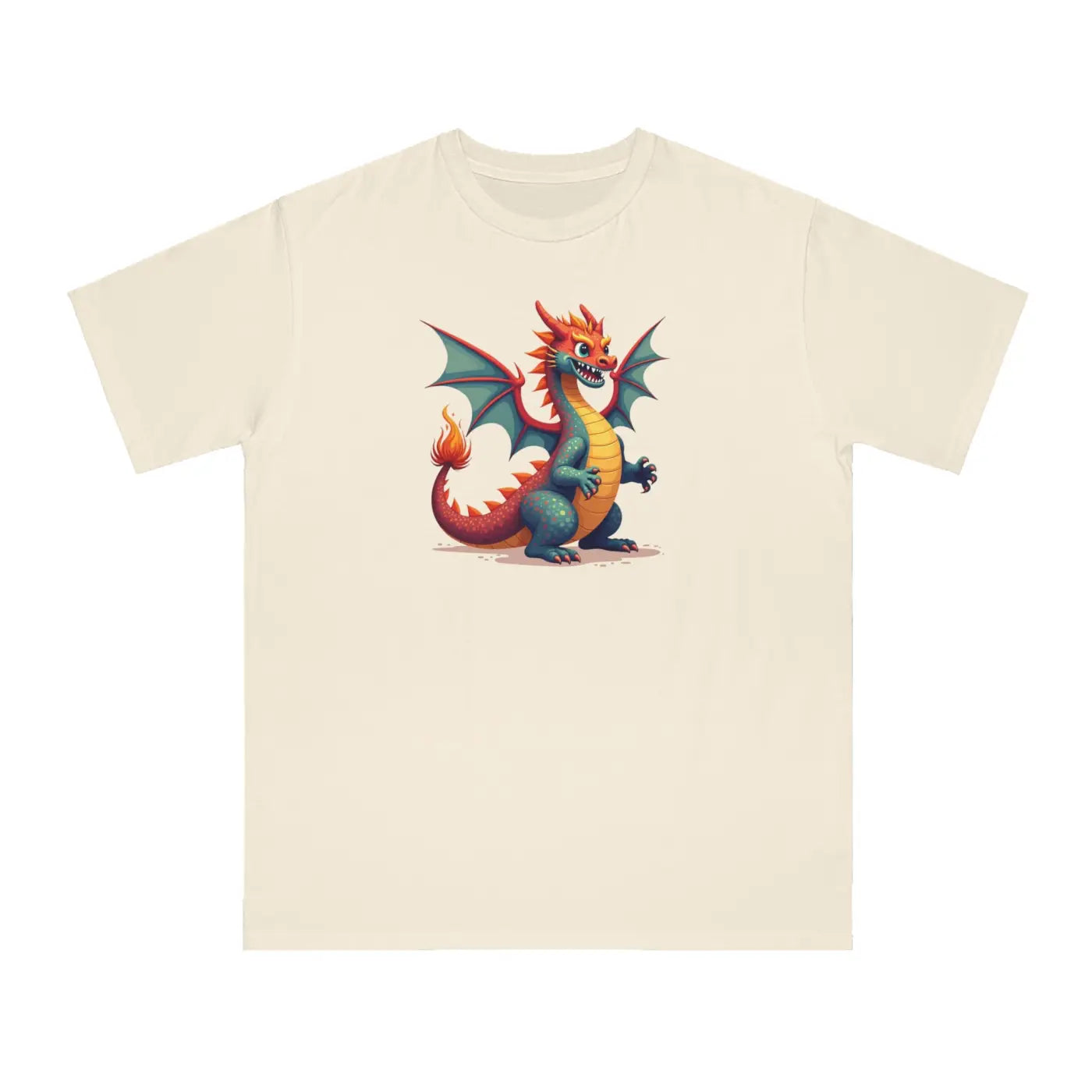 Colorful Dragon Organic Unisex Classic T Shirt - DipaliZ