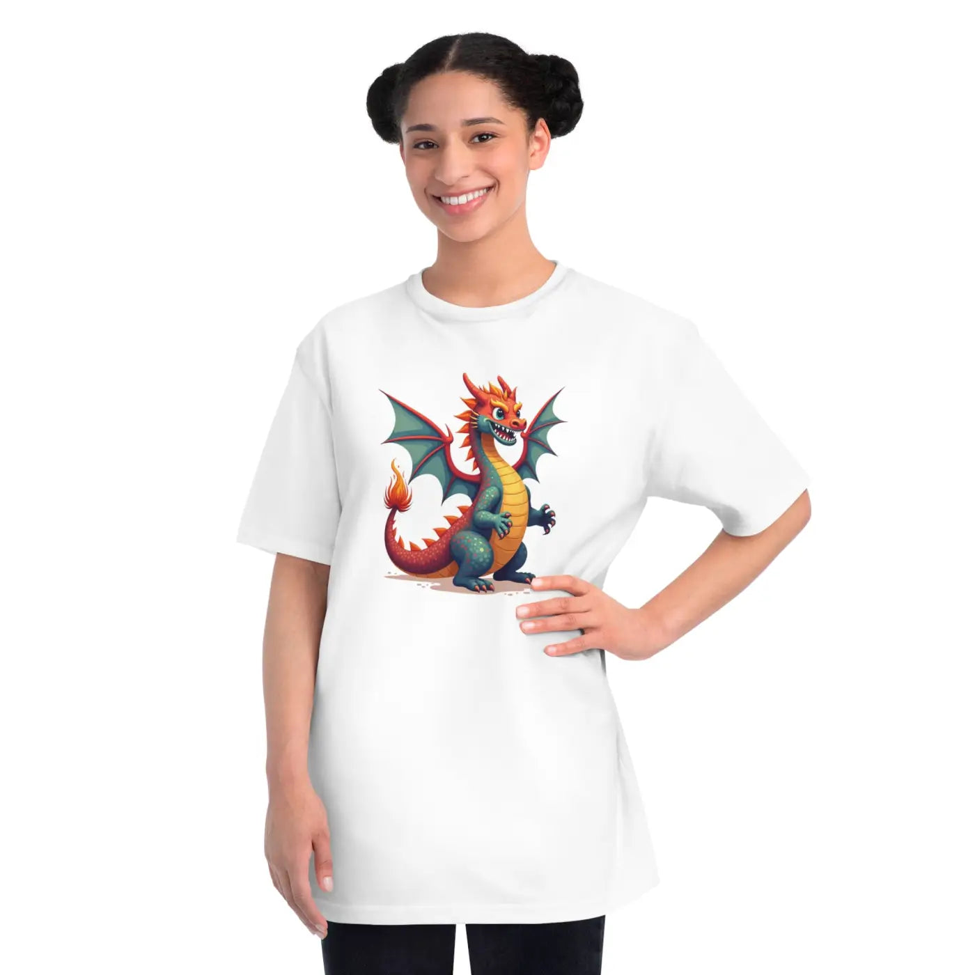 Colorful Dragon Organic Unisex Classic T Shirt - DipaliZ