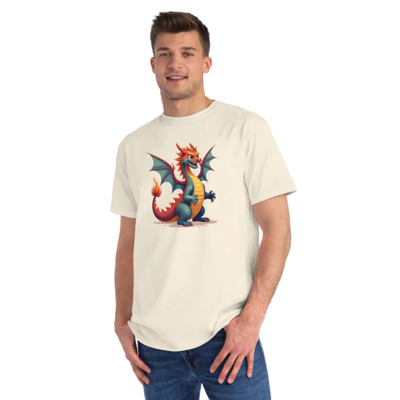 Colorful Dragon Organic Unisex Classic T Shirt - DipaliZ