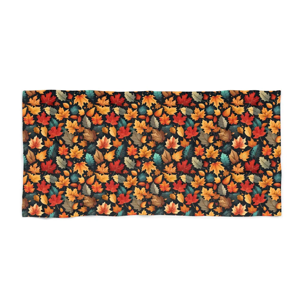 Colorful Fall Foliage Beach Towel - Soft and Luxurious - DipaliZ