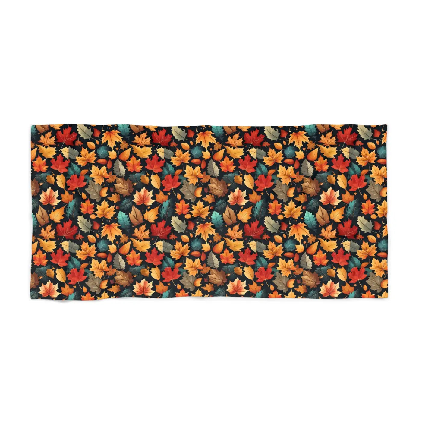 Colorful Fall Foliage Beach Towel - Soft and Luxurious - DipaliZ