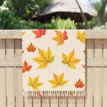 Boho Beach Cloth - Colorful Fall Foliage Design - DipaliZ