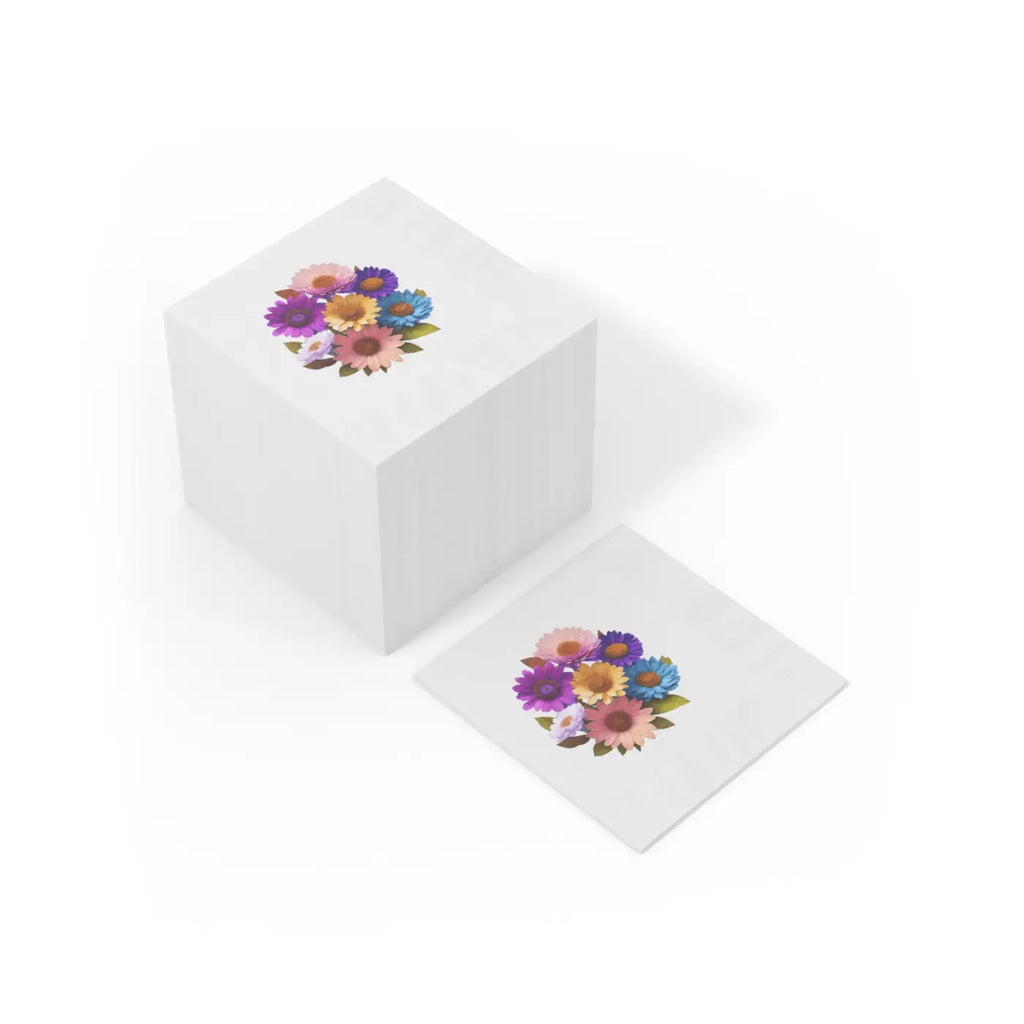 White Coined Napkins - Eco-Friendly Table Elegance - DipaliZ