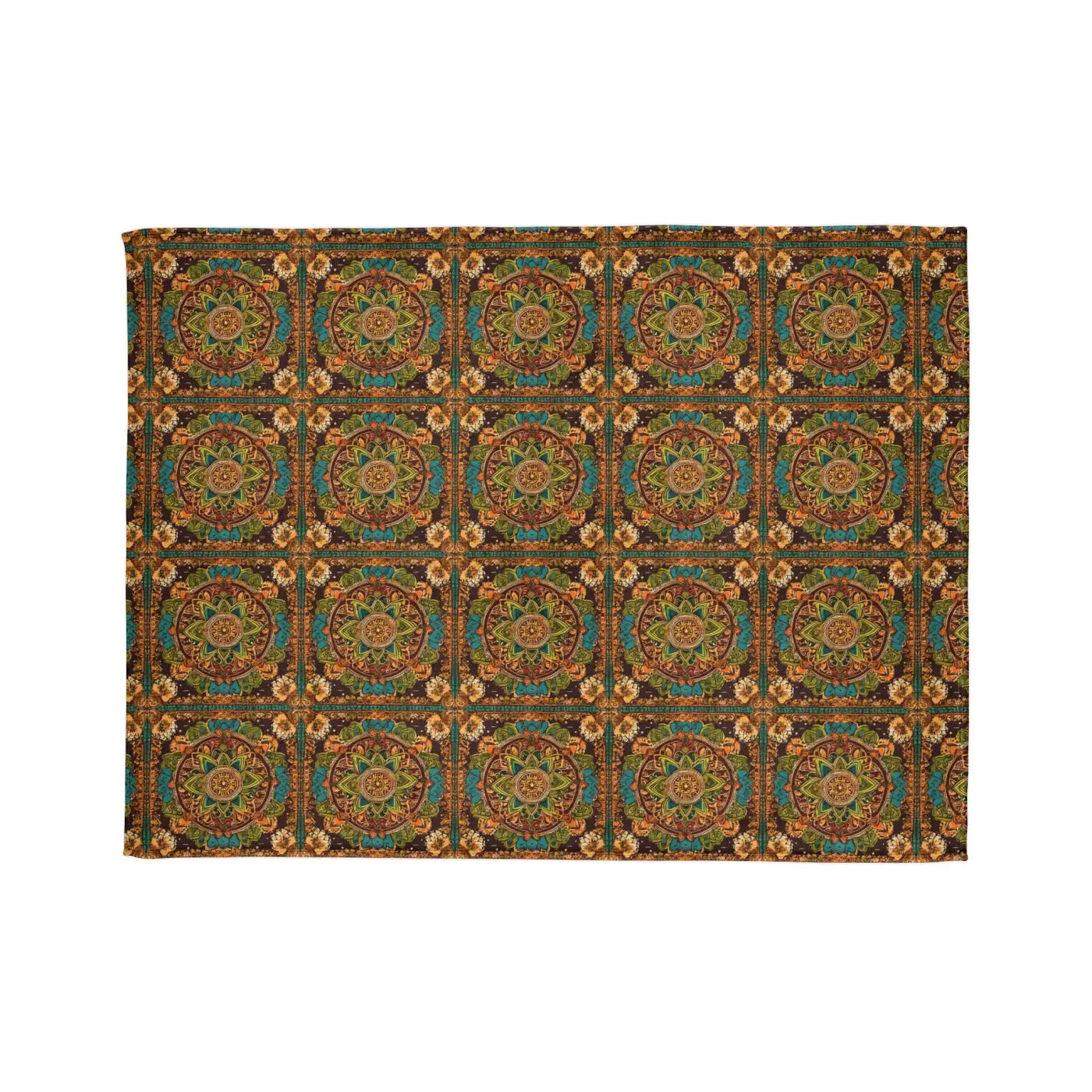 Soft Polyester Blanket - Colorful Patola Pattern - DipaliZ