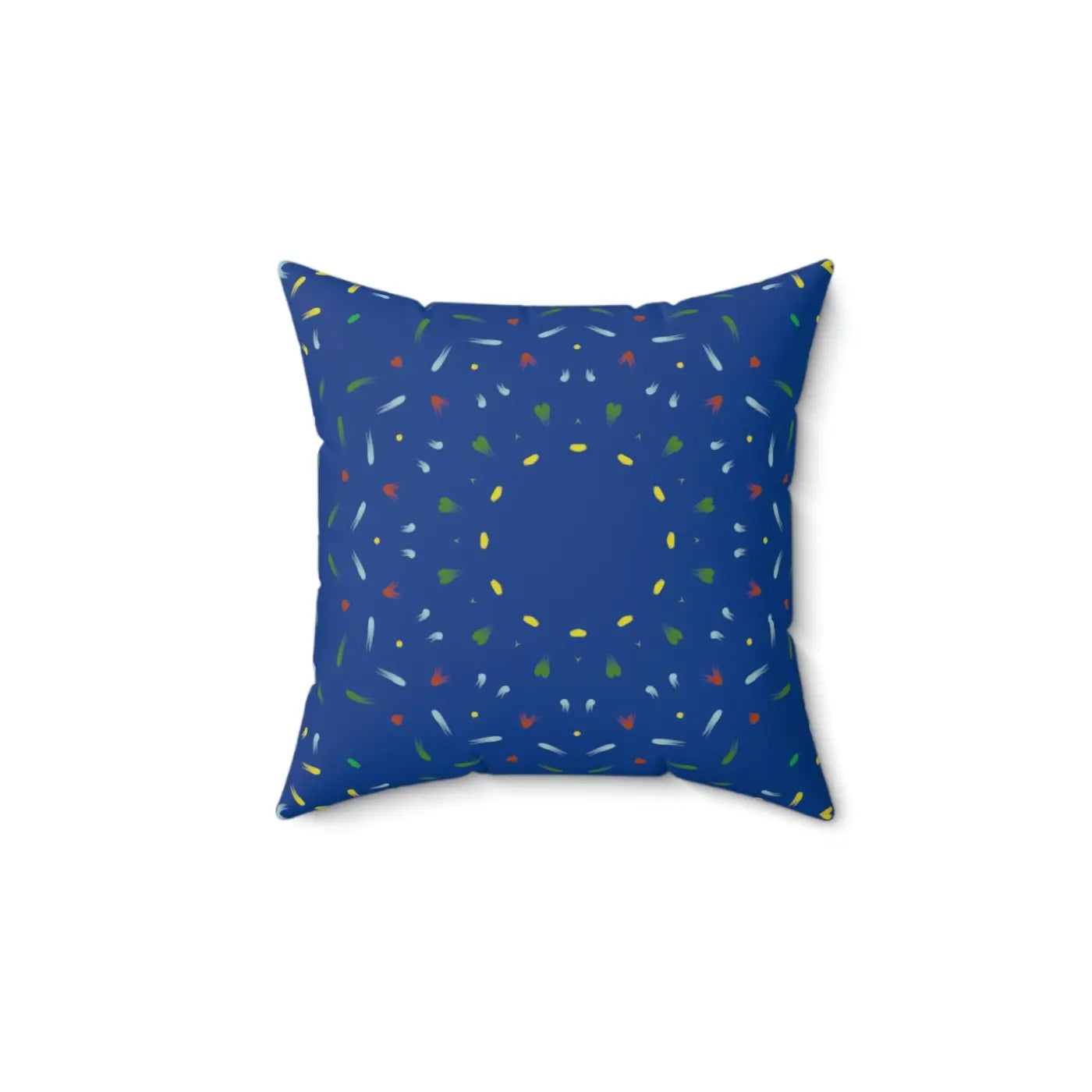 Colorful Pattern Spun Polyester Square Pillow - Home Decor - DipaliZ