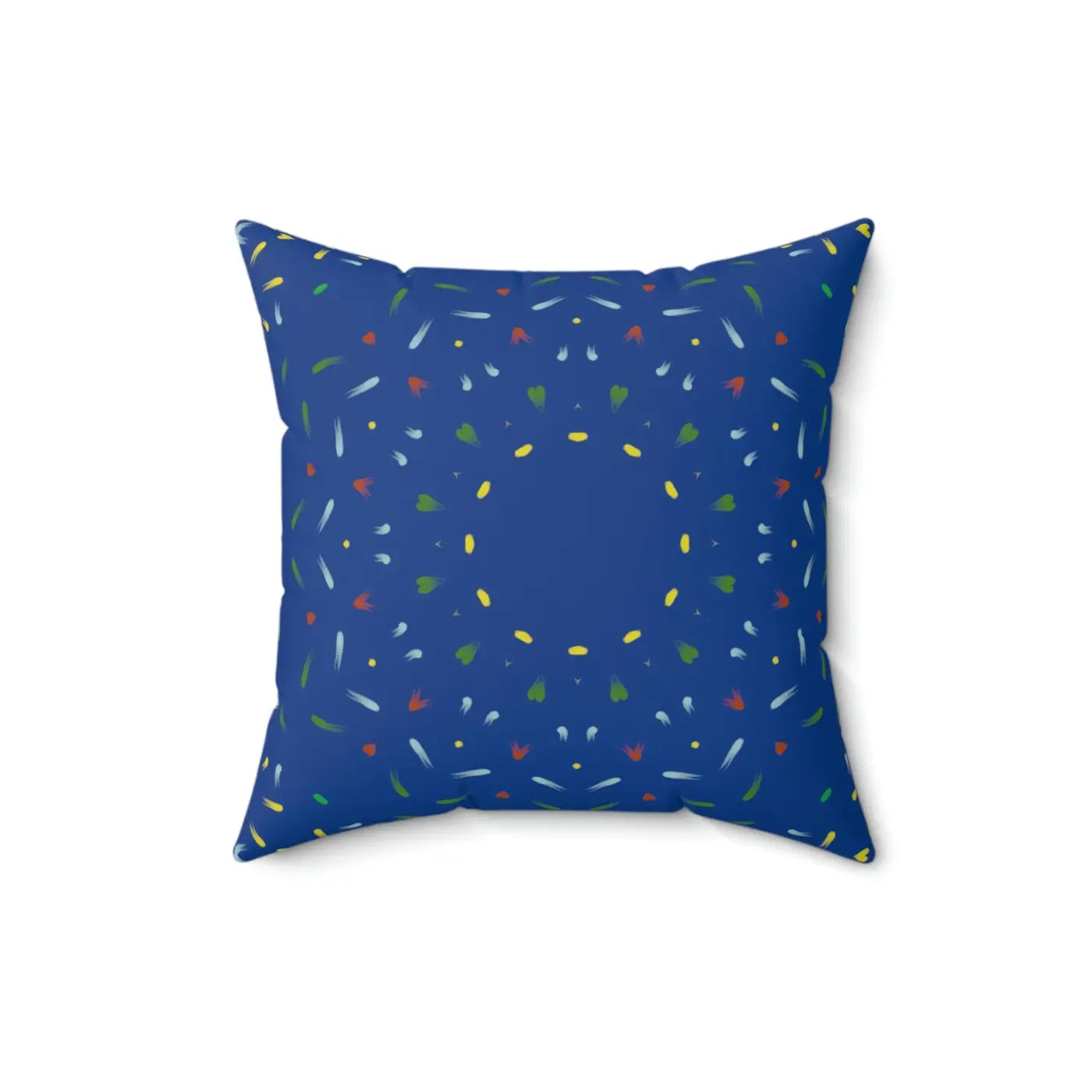 Colorful Pattern Spun Polyester Square Pillow - Home Decor - DipaliZ