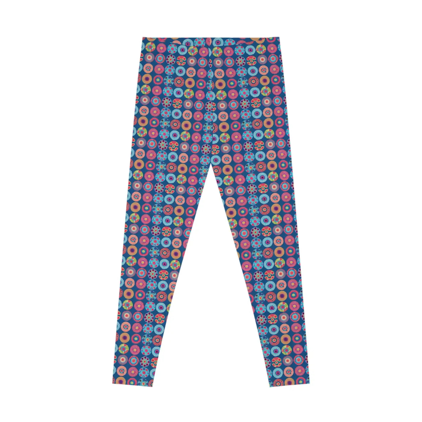 Colorful Pattern Spandex Leggings - Women's Activewear - DipaliZ