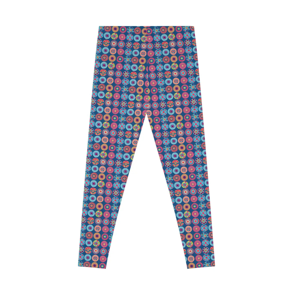 Colorful Pattern Spandex Leggings - Women's Activewear - DipaliZ