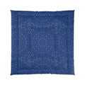 Blue Confetti Comforter - Bold Bedroom Style - DipaliZ
