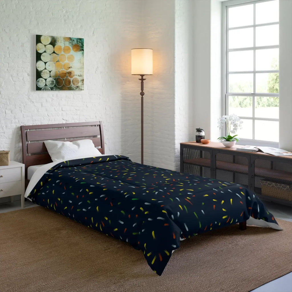 Confetti Polyester Comforter - Cheerful Year-Round Bedding - DipaliZ