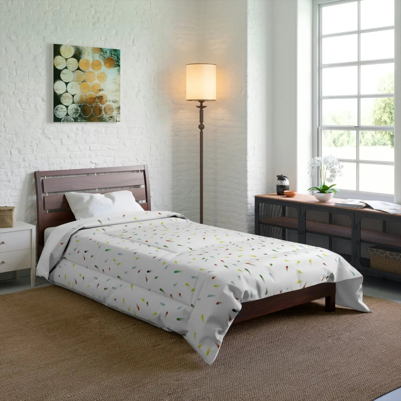 Cozy Confetti Comforter - Fashion Inspired Bedding - DipaliZ