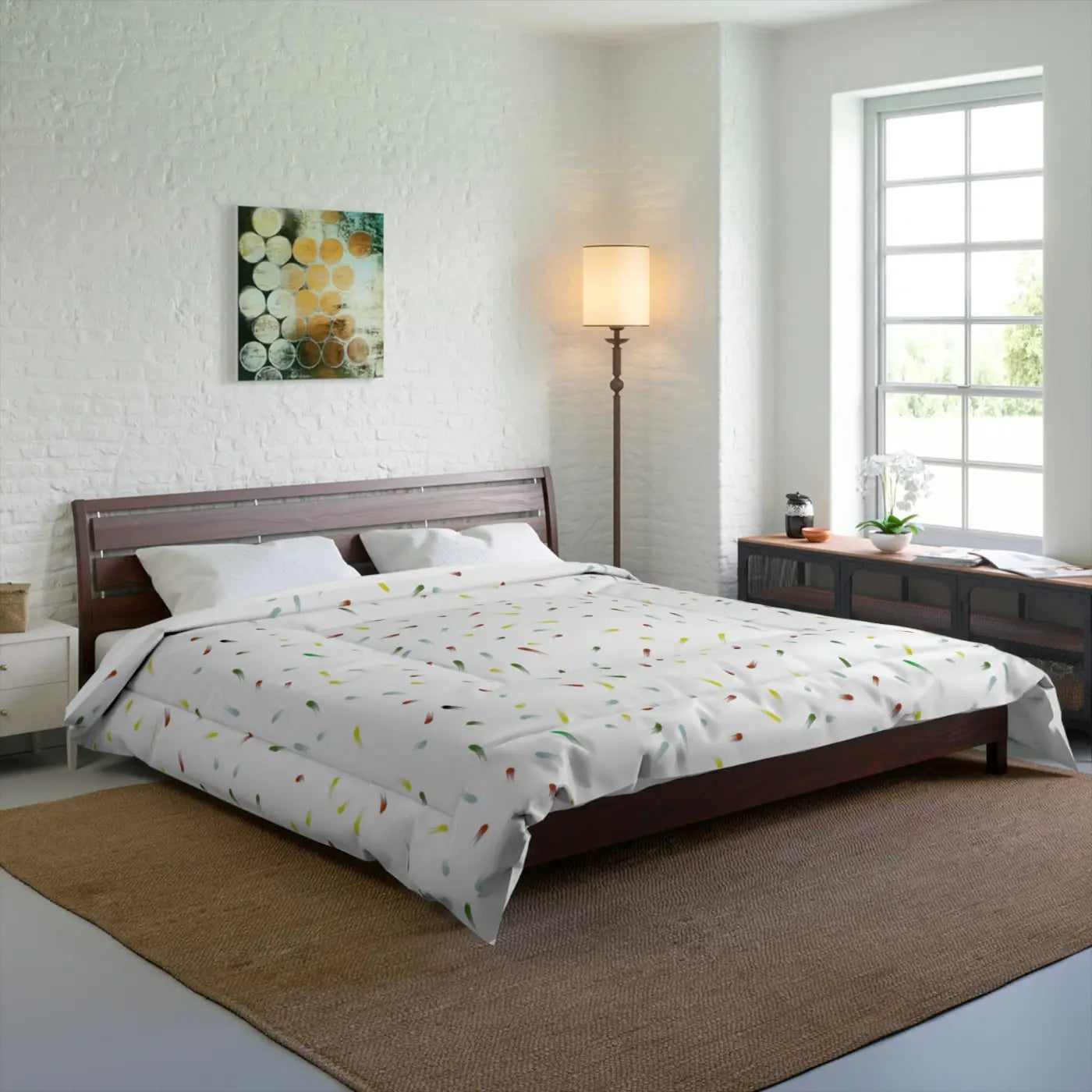Cozy Confetti Comforter - Fashion Inspired Bedding - DipaliZ