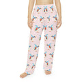 Women's Pajama Pants - Cute Bird Print Loungewear - DipaliZ