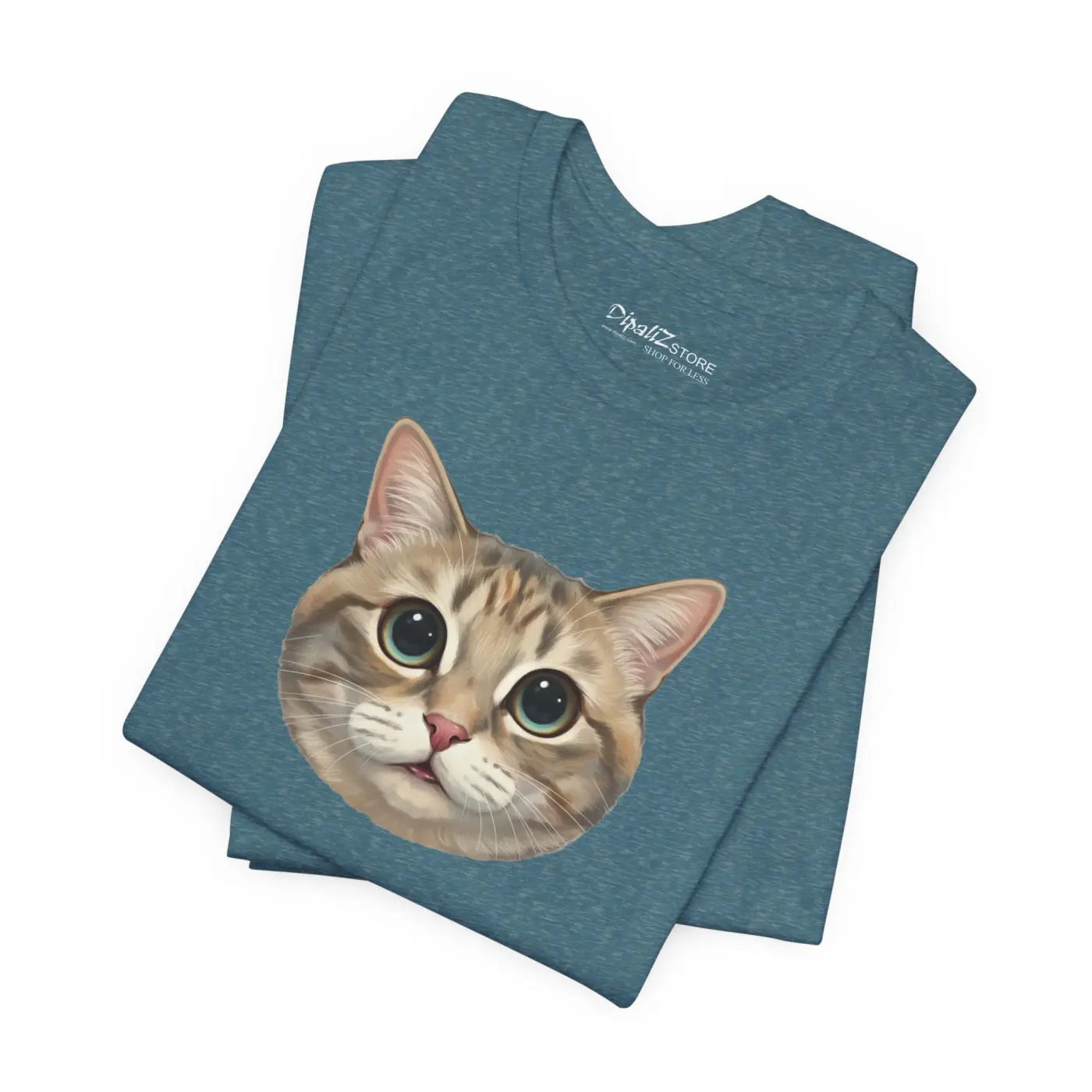 Unisex Jersey Short Sleeve Tee - Cute Cat Design - DipaliZ
