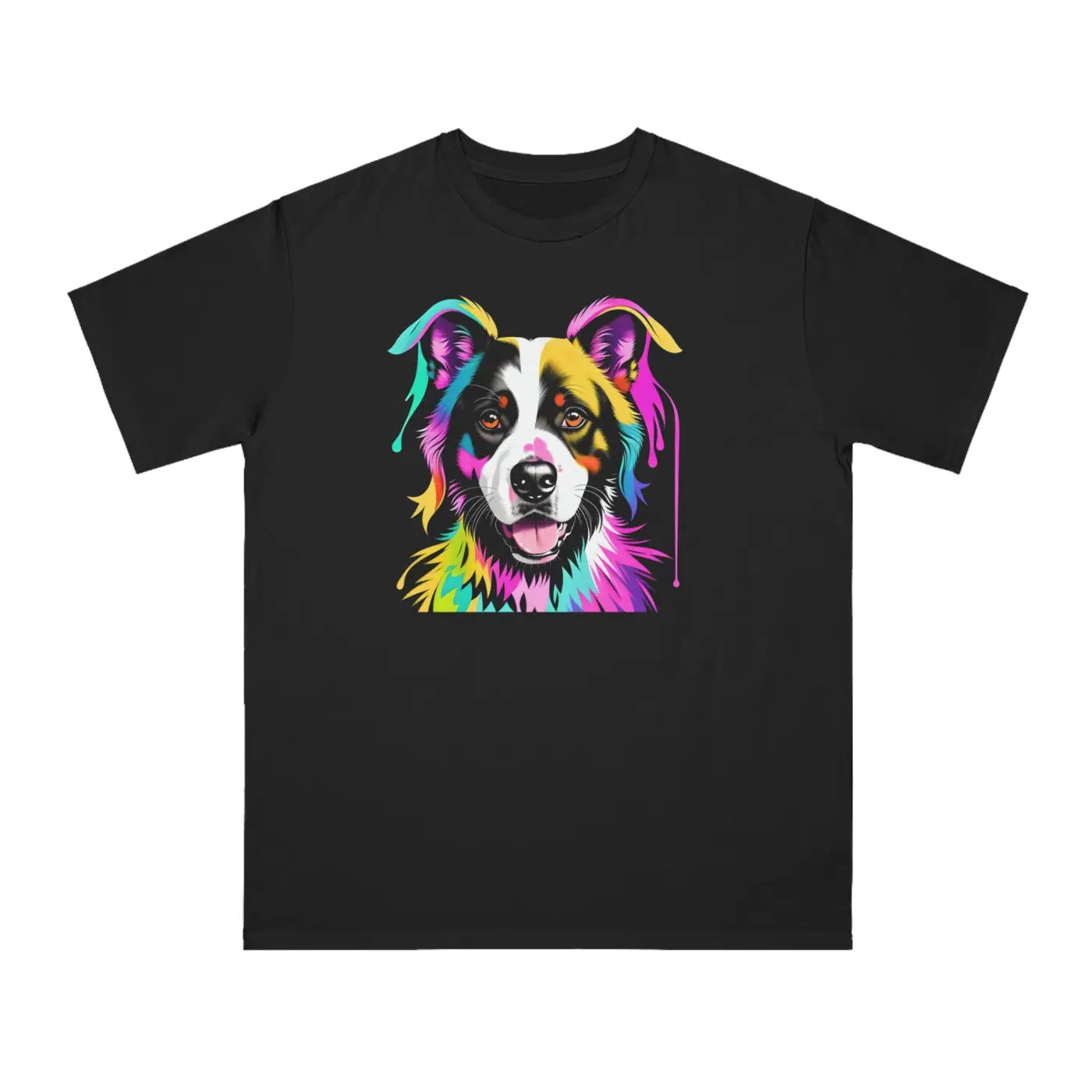 Cute Dog Organic Unisex Classic T Shirt - Eco Friendly - DipaliZ
