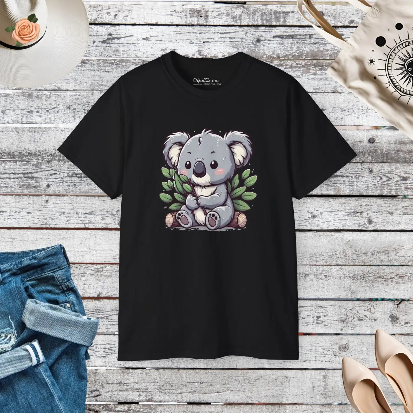 Koala Bear Tee - Unisex Ultra Cotton Animal Lover Shirt - DipaliZ