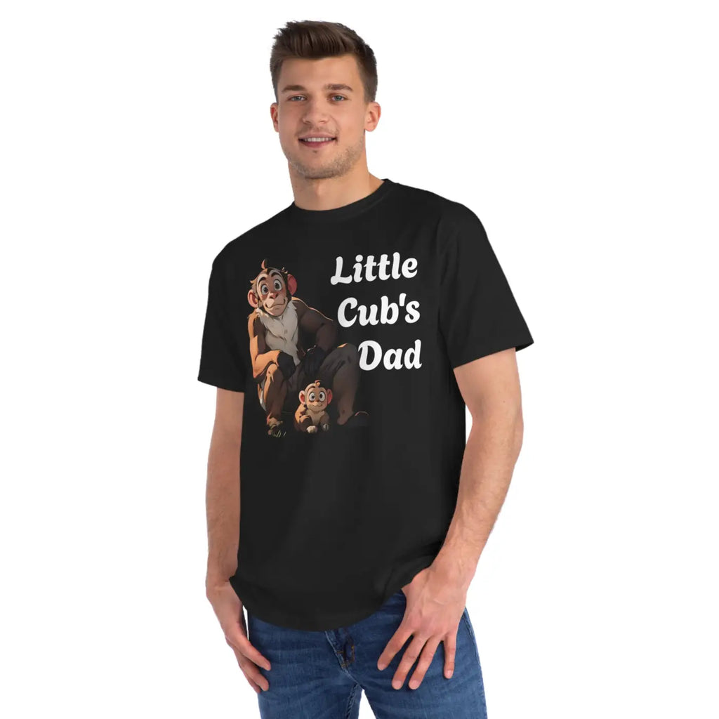 Organic Unisex Classic T Shirt - Cute Monkey Design - DipaliZ