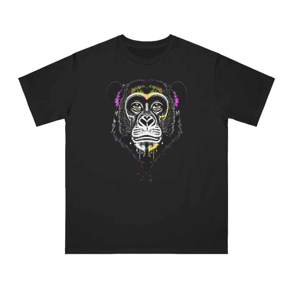 Cute Monkey Classic T Shirt - Organic Unisex Comfort - DipaliZ