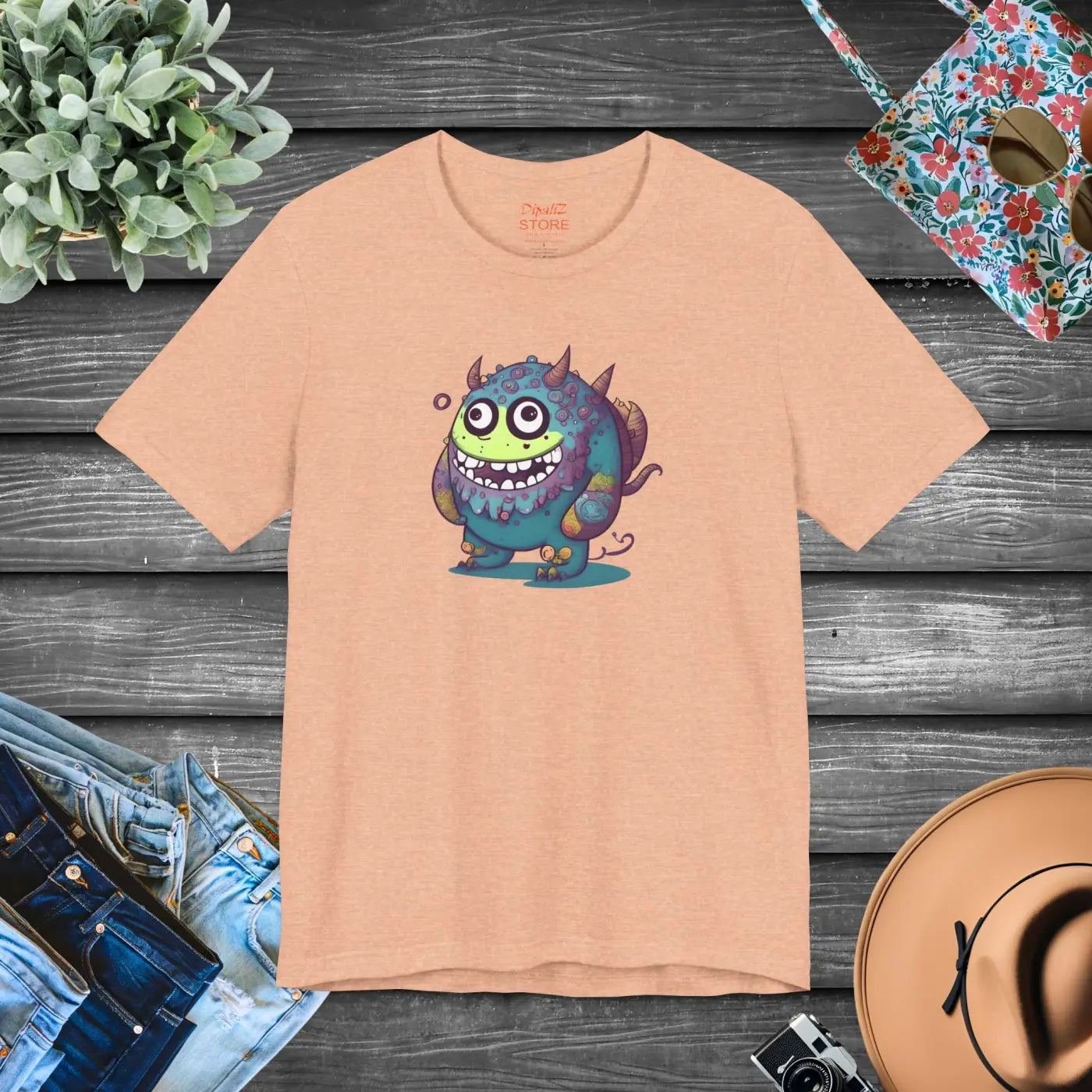 Unisex Jersey Short Sleeve Tee - Airlume Cotton - DipaliZ