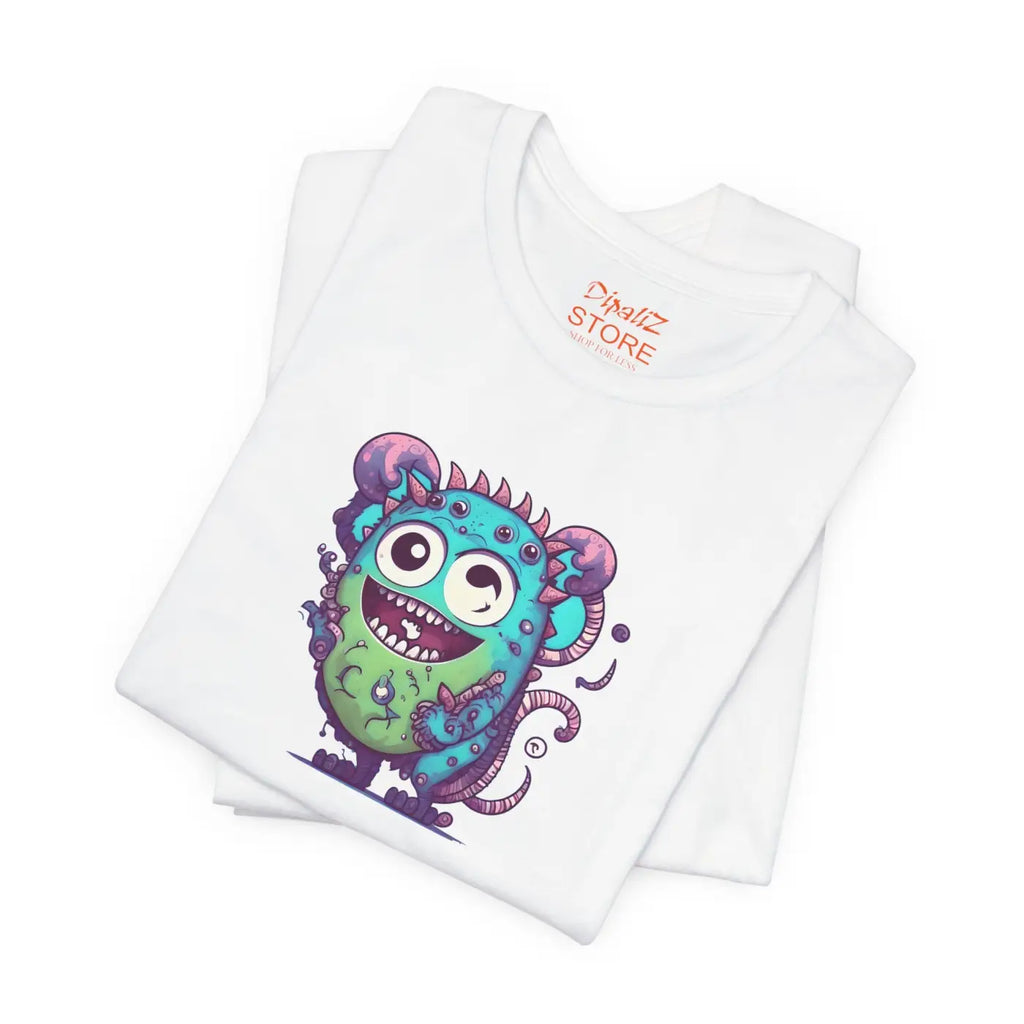 Unisex Jersey Short Sleeve Tee - Cute Monster Design - DipaliZ
