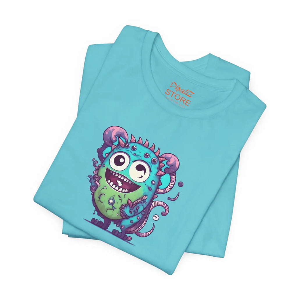 Unisex Jersey Short Sleeve Tee - Cute Monster Design - DipaliZ