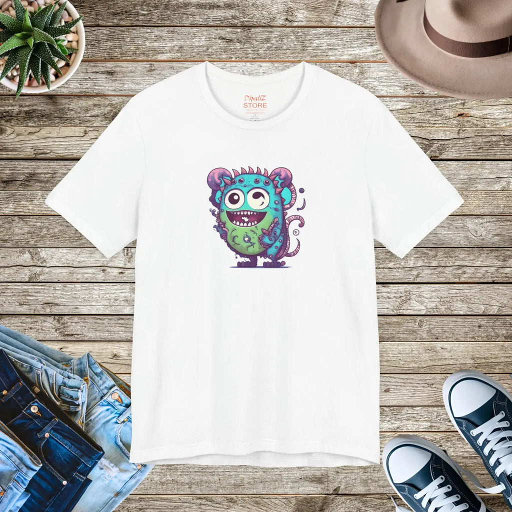 Unisex Jersey Short Sleeve Tee - Cute Monster Design - DipaliZ