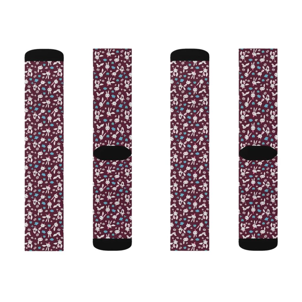 Cute Rabbit Pattern Socks - Cozy Everyday Comfort - DipaliZ