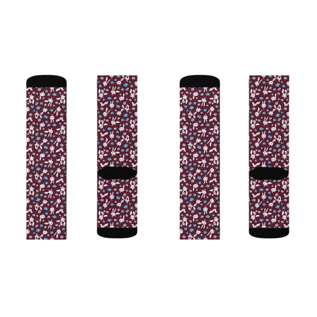 Cute Rabbit Pattern Socks - Cozy Everyday Comfort - DipaliZ
