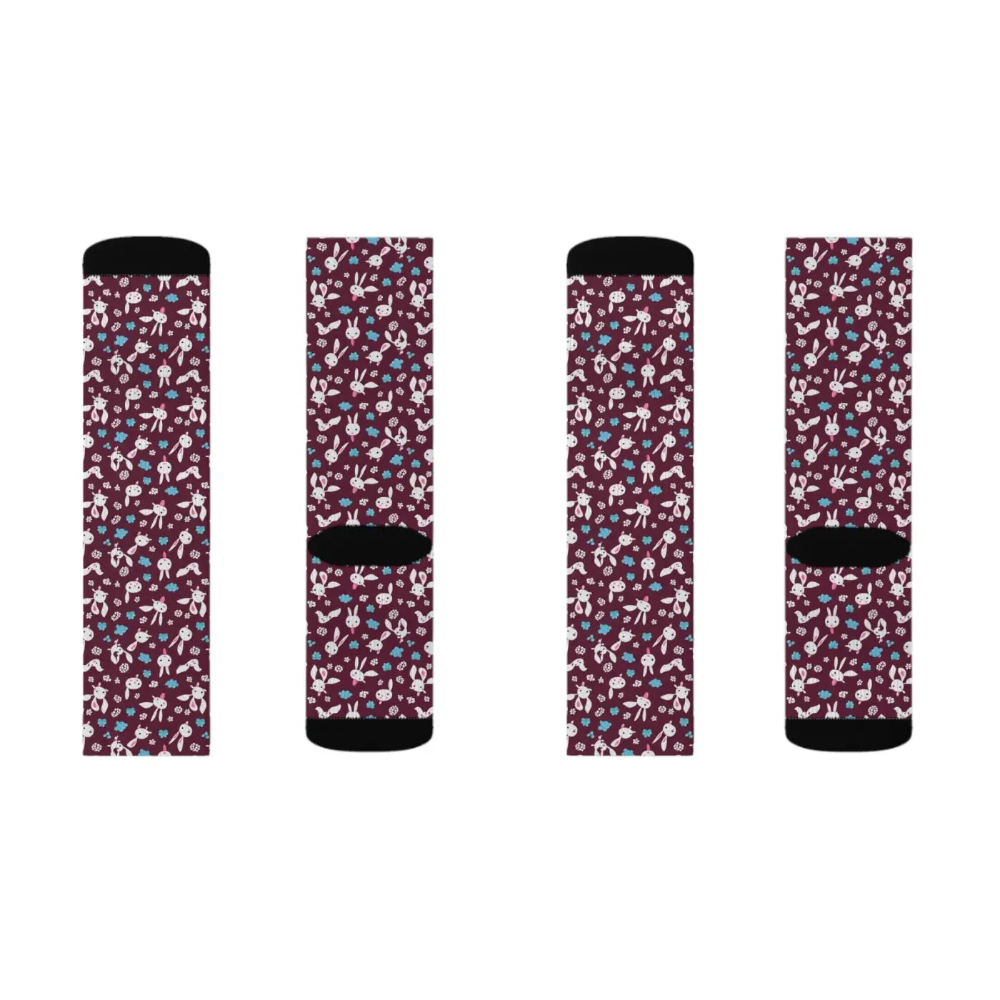 Cute Rabbit Pattern Socks - Cozy Everyday Comfort - DipaliZ