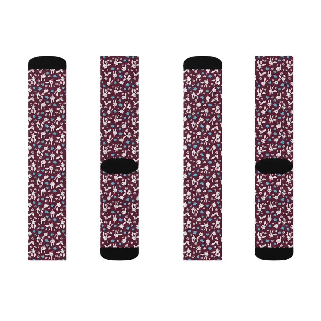 Cute Rabbit Pattern Socks - Cozy Everyday Comfort - DipaliZ