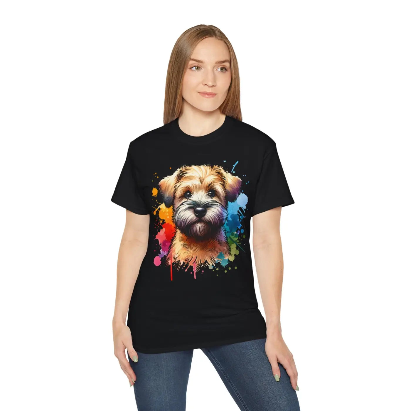 Wheaten Terrier Unisex Ultra Cotton Tee - Dog Lover Gift - DipaliZ