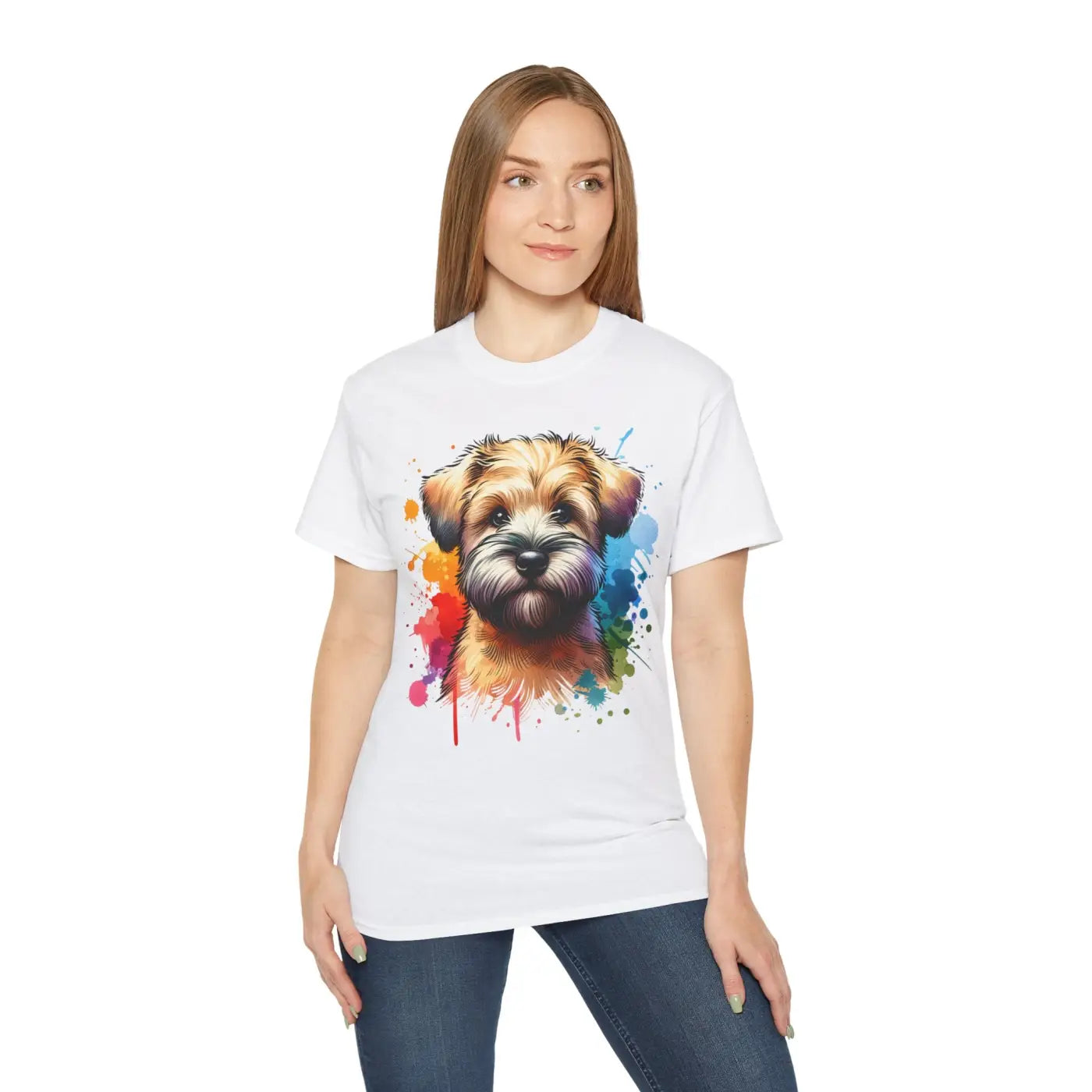 Wheaten Terrier Unisex Ultra Cotton Tee - Dog Lover Gift - DipaliZ