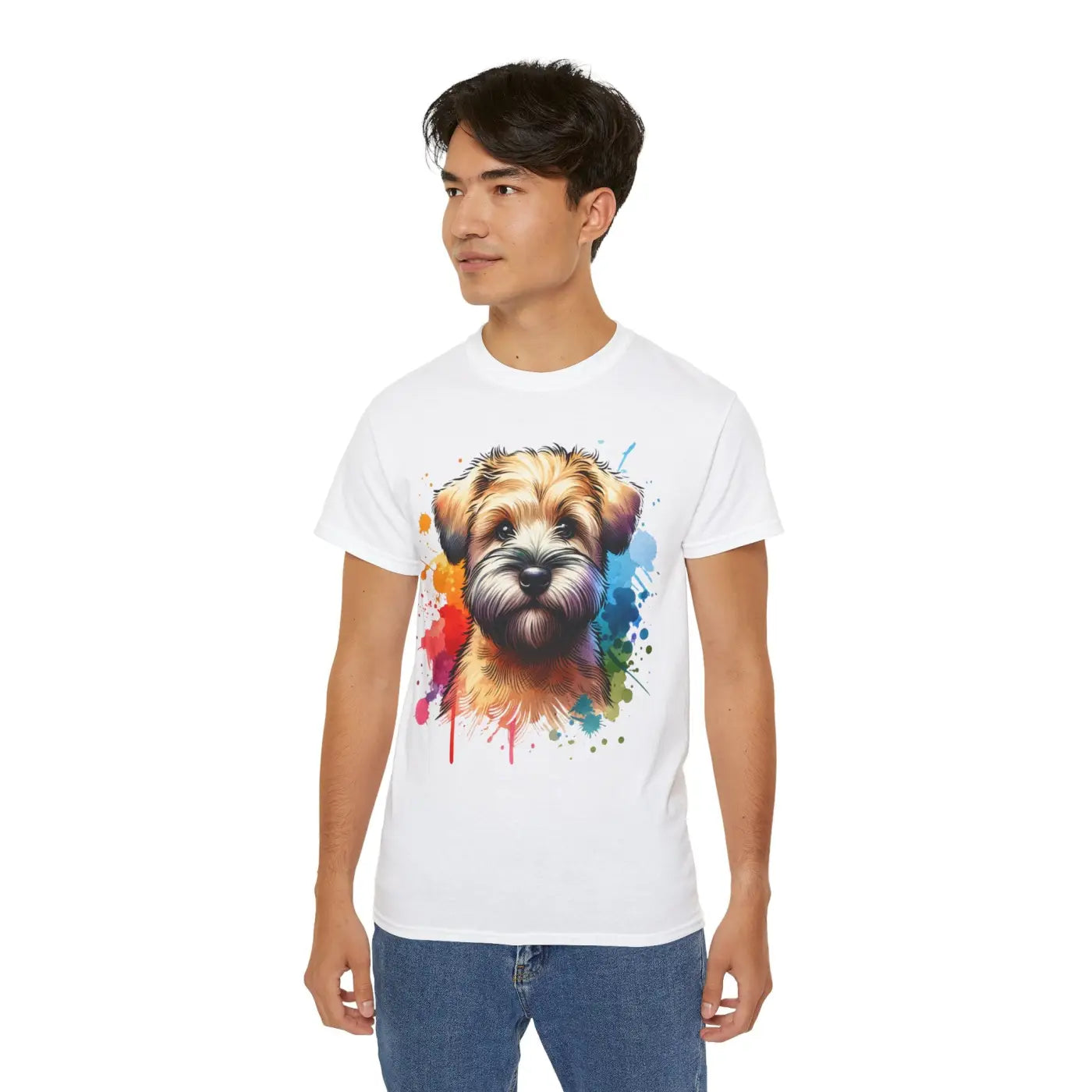 Wheaten Terrier Unisex Ultra Cotton Tee - Dog Lover Gift - DipaliZ