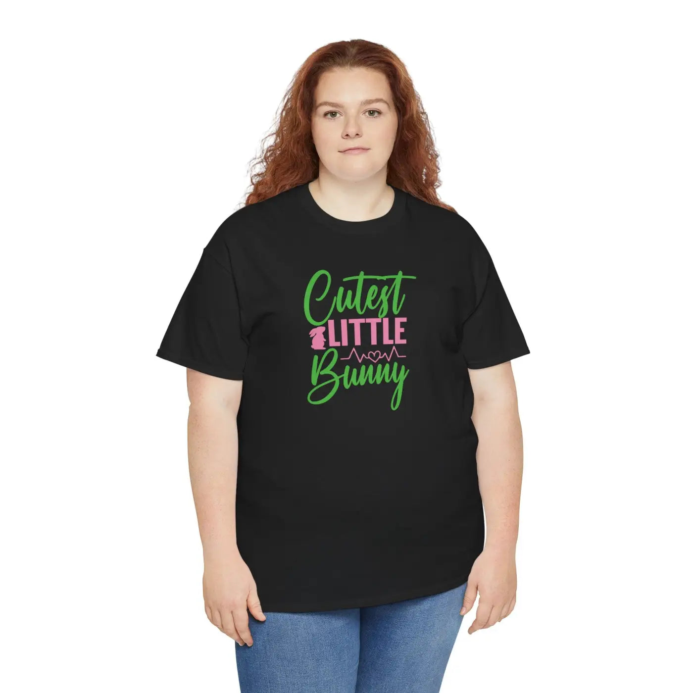 Unisex Deluxe T Shirt - Cutest Bunny Easter Design - DipaliZ