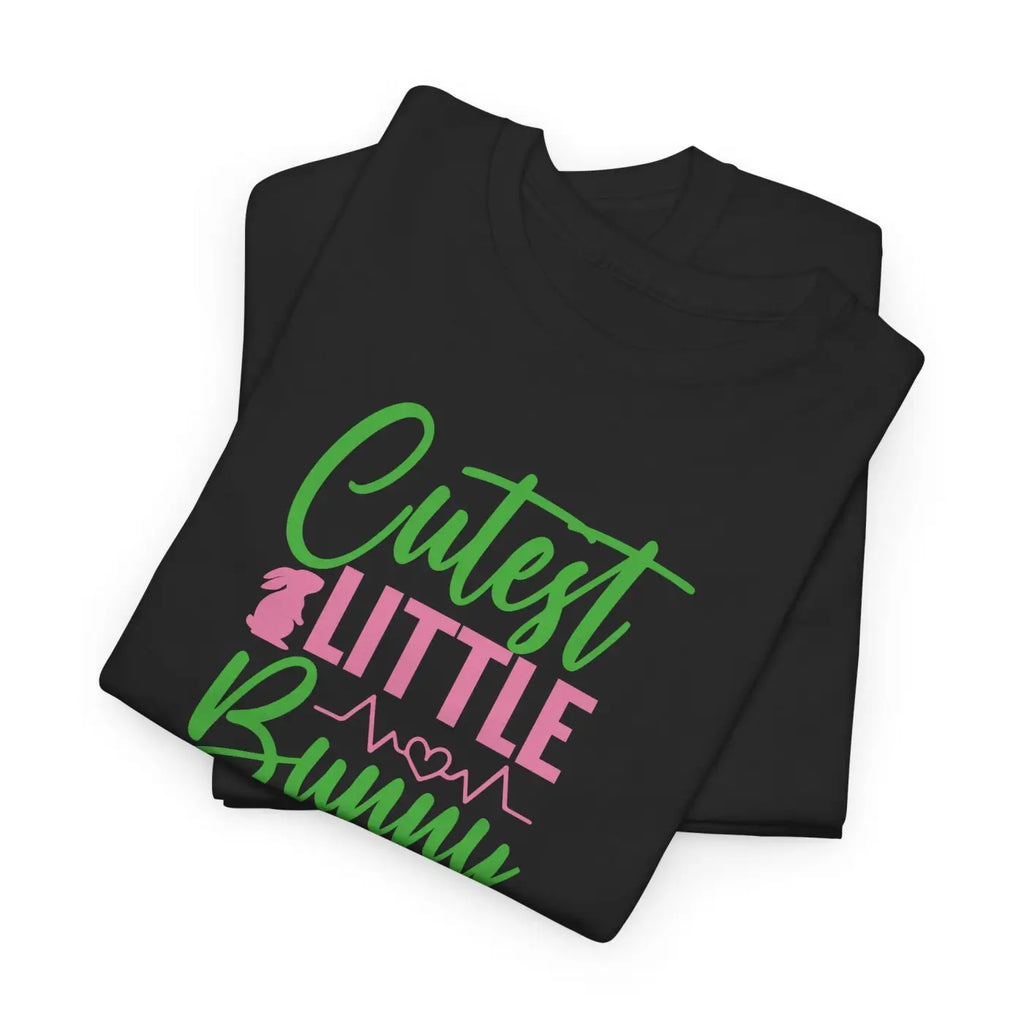 Unisex Deluxe T Shirt - Cutest Bunny Easter Design - DipaliZ