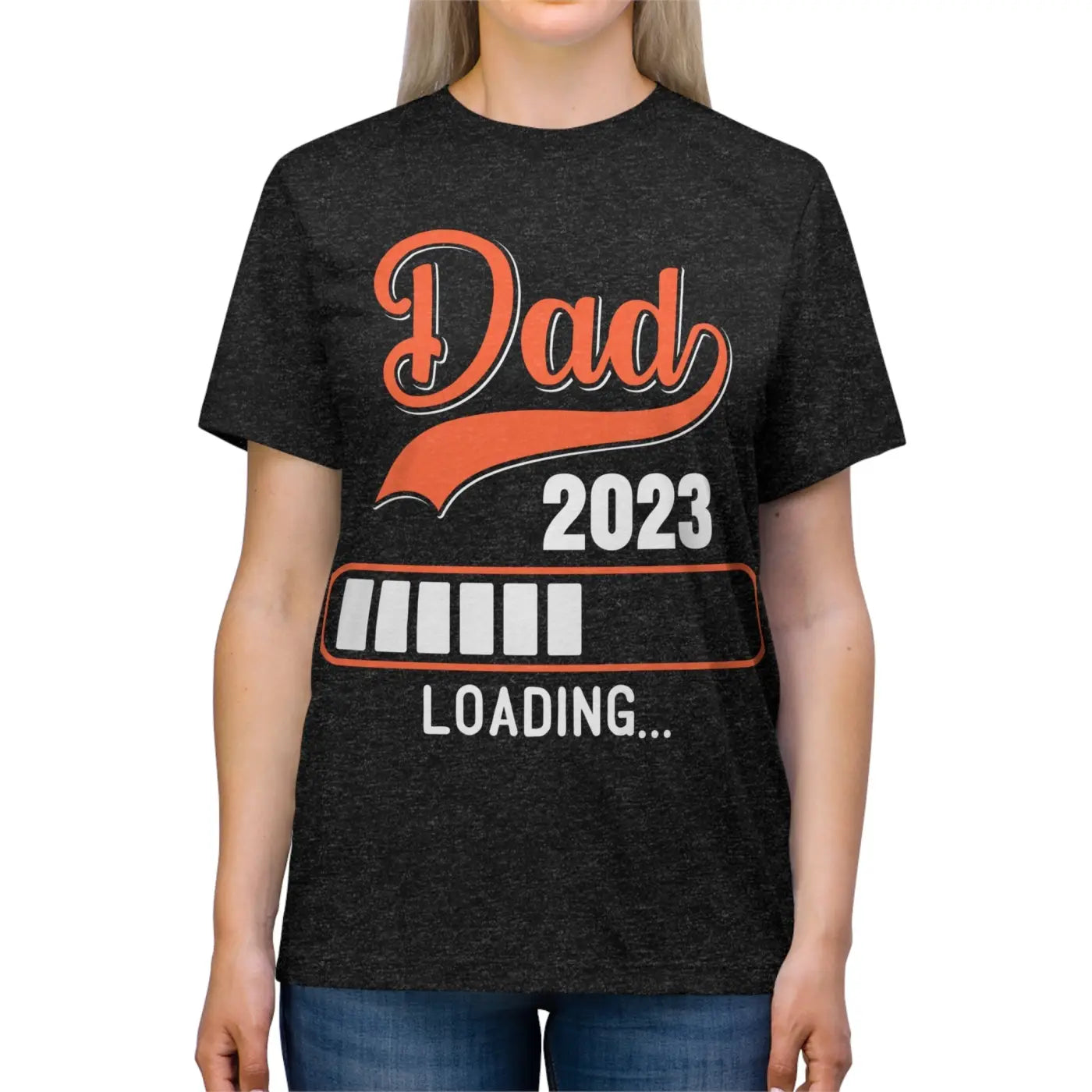 Unisex Triblend Tee - Dad 2023 Loading Gift - DipaliZ