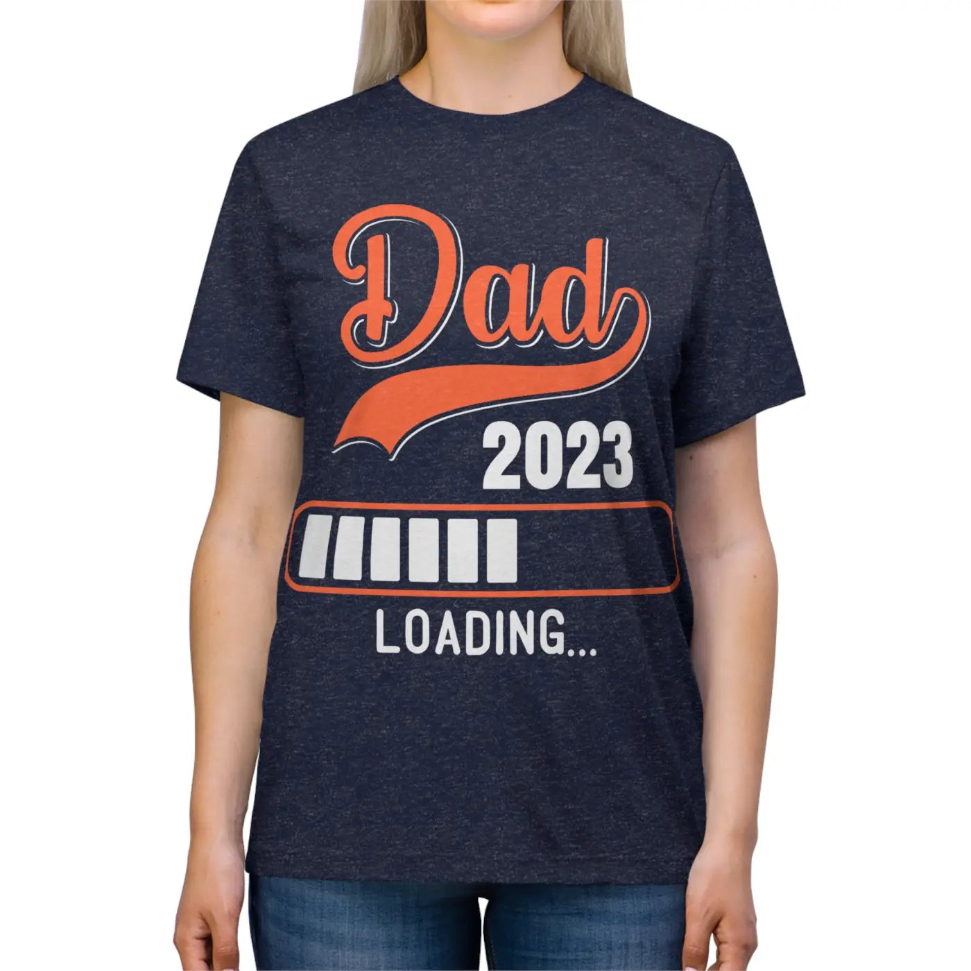 Unisex Triblend Tee - Dad 2023 Loading Gift - DipaliZ