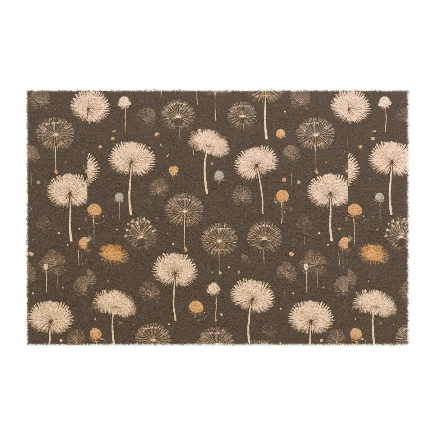 Dandelion Doormat - Tufted Coir Coconut Fiber - DipaliZ