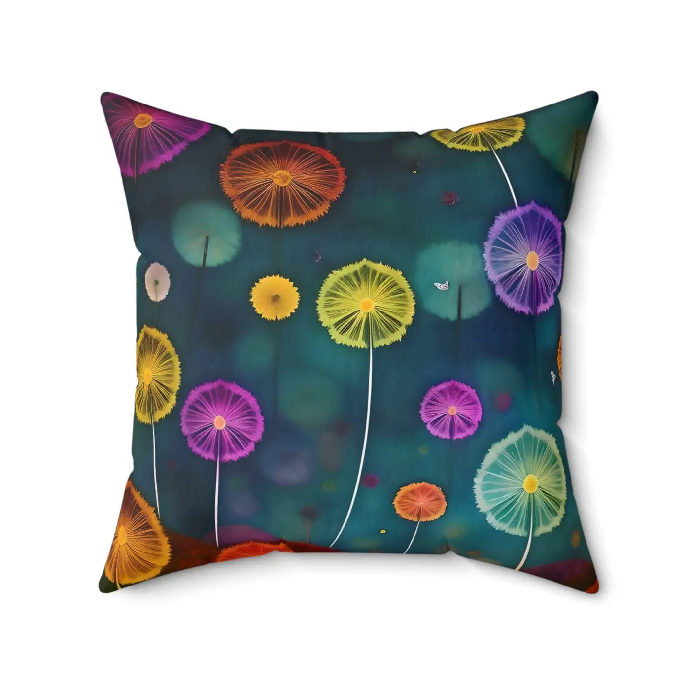 Spun Polyester Square Pillow - Comfort and Style - DipaliZ