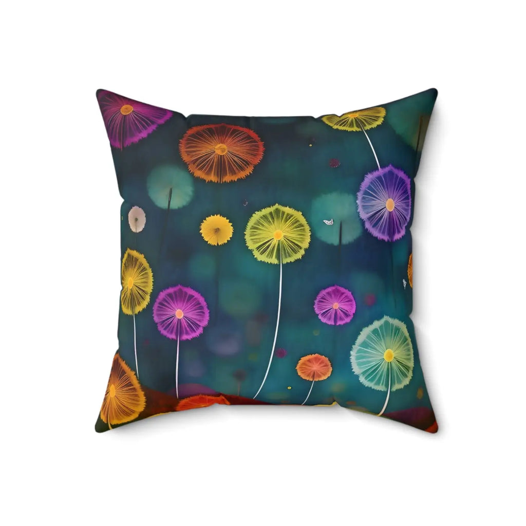 Spun Polyester Square Pillow - Comfort and Style - DipaliZ