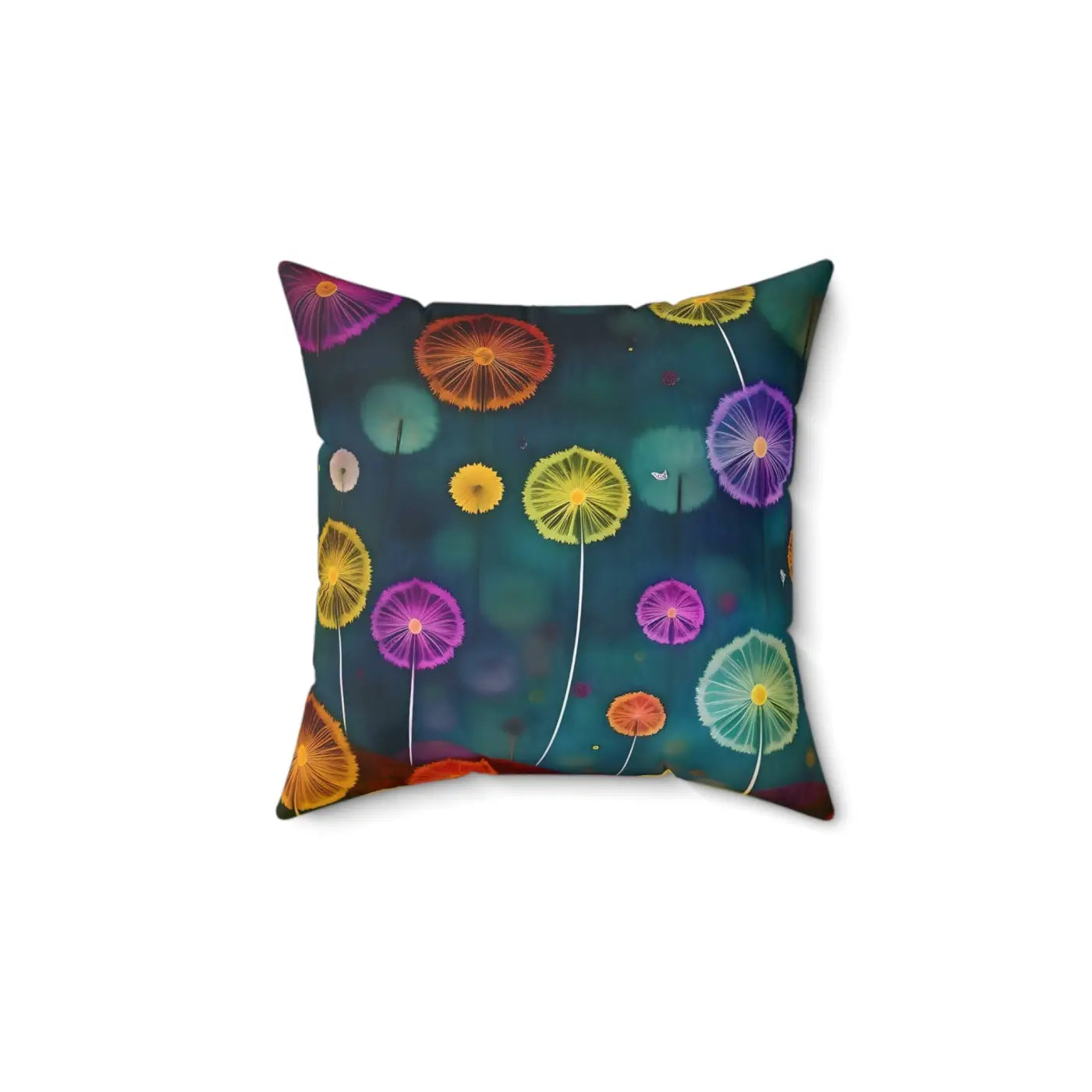 Spun Polyester Square Pillow - Comfort and Style - DipaliZ