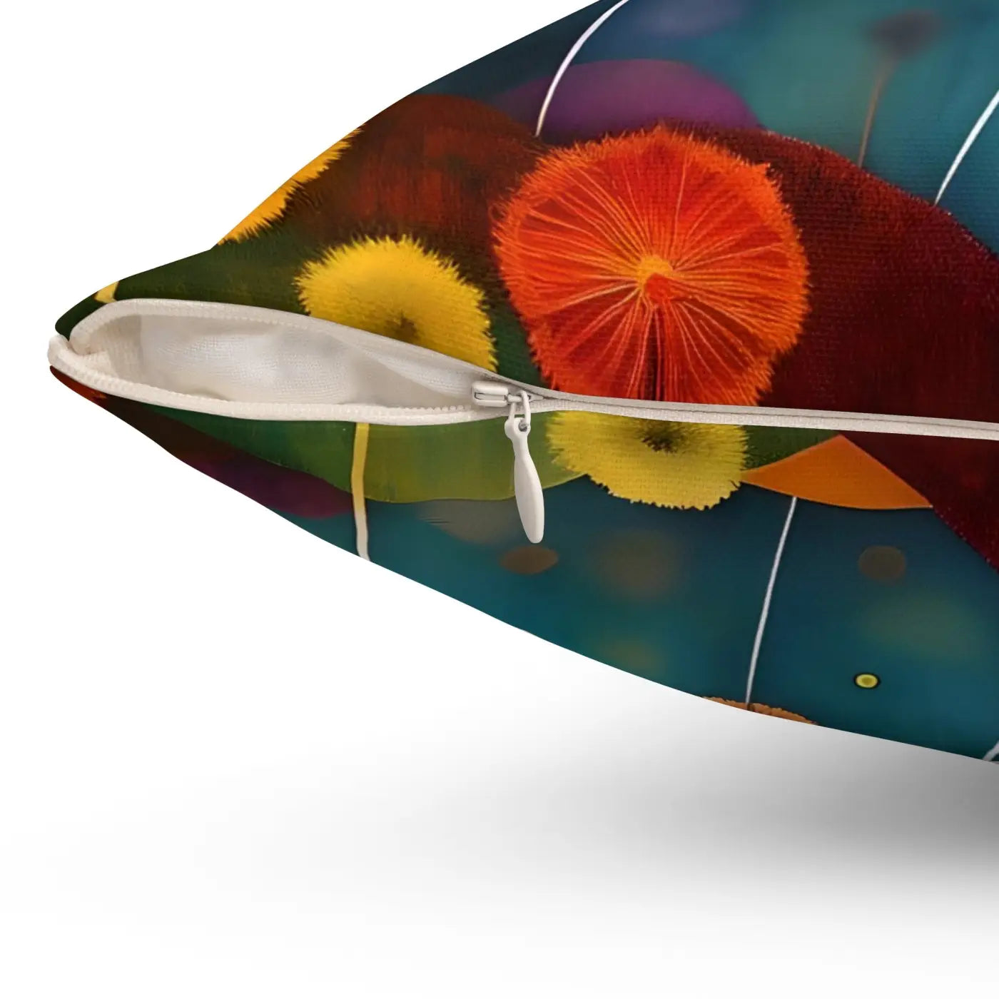 Spun Polyester Square Pillow - Comfort and Style - DipaliZ